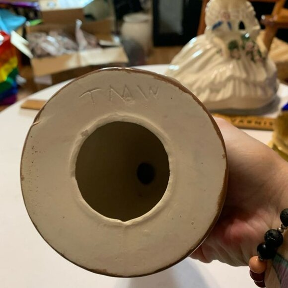 Vintage Lladro Nao Porcelain Glossy Girl with Fruit Basket Figurine - Picture 6 of 6